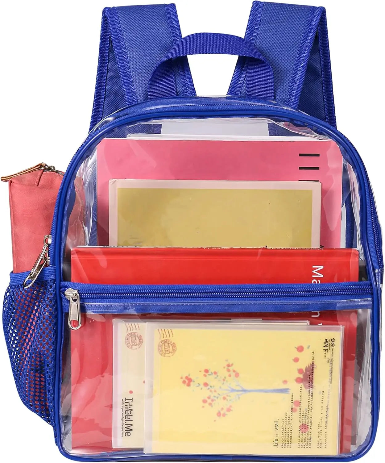 Stadium-Approved Clear PVC Backpack Waterproof Unisex
