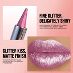 Waterproof and shimmery lipstick, waterproof and sweatproof, long-lasting and smudge-proof, not easy to smudge. mbzr