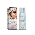 Body Glitter Gel Sequins Long Acting Face Eyes Hair Prom Party Mermaid Scales Not Easy To Take Off Makeup mbzr