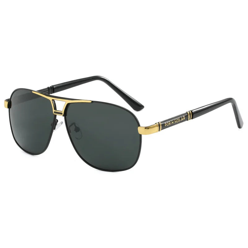 Premium cross-border fashion dual-purpose day and night UV protection glasses trendy new sunglasses 2025 sense men's sunglasses