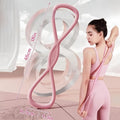 Figure 8 Resistance Band for Women and Men, Silicone Pull Rope with Non-Slip Handles, Arm Back Shoulder and Chest Workout Band for Home Gym Yoga Pilates mbzr