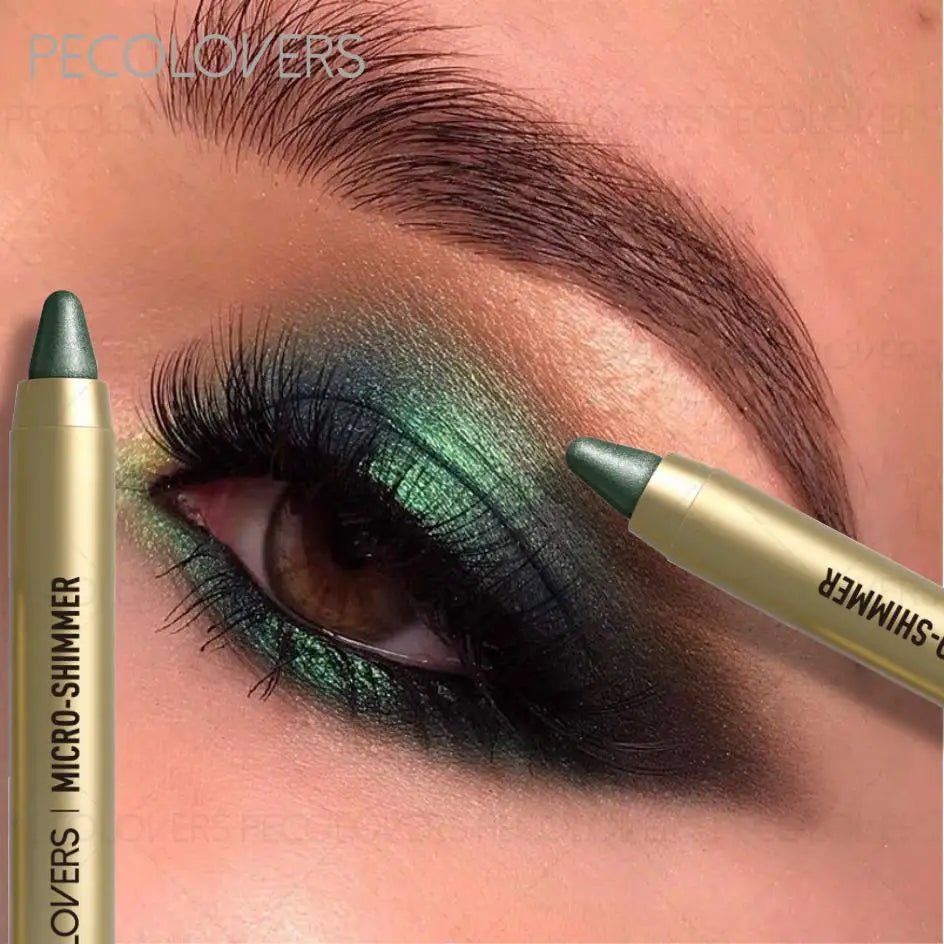 3D Eye Makeup Eyeshadow Stick, Matte and Shimmery Textures, Perfect for , Eye Brightener Stick Highlighter Eye Liner Pen mbzr