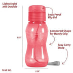 Travel Water Bottle 1Pcs Reusable Sports Bottle with Easy Open Close Lid and Leakproof Neck Food Grade Plastic Water Bottles fo mbzr