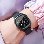 1/3/10PCS Fashion Silicone Band Women Quartz Watches Set Casual Arabic Dial Wristwatch for Girls Clock Reloj Hombre（Without Box） mbzr
