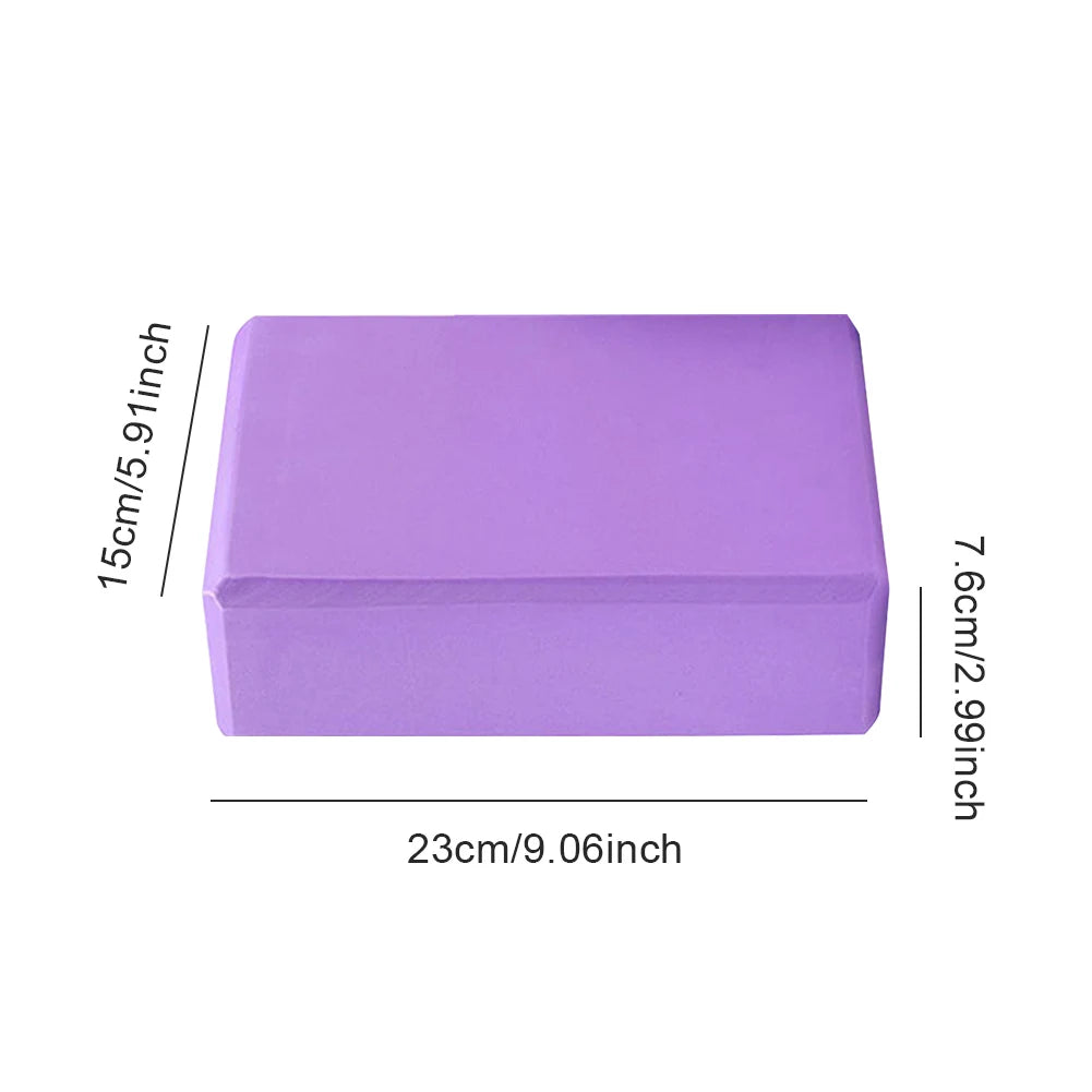 Yoga Building Blocks Cubes Pilates Bricks Reinforcement Sports Yoga Supplies Exercise Home Exercise Equipment Fitness Yoga Block mbzr