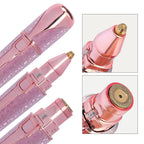 1pcs Usb Electric Eyebrow Trimmer Facial Hair Epilator Eyebrow Razor Women Body Painless Hairs Remover Shaver Eyebrows Profiler mbzr