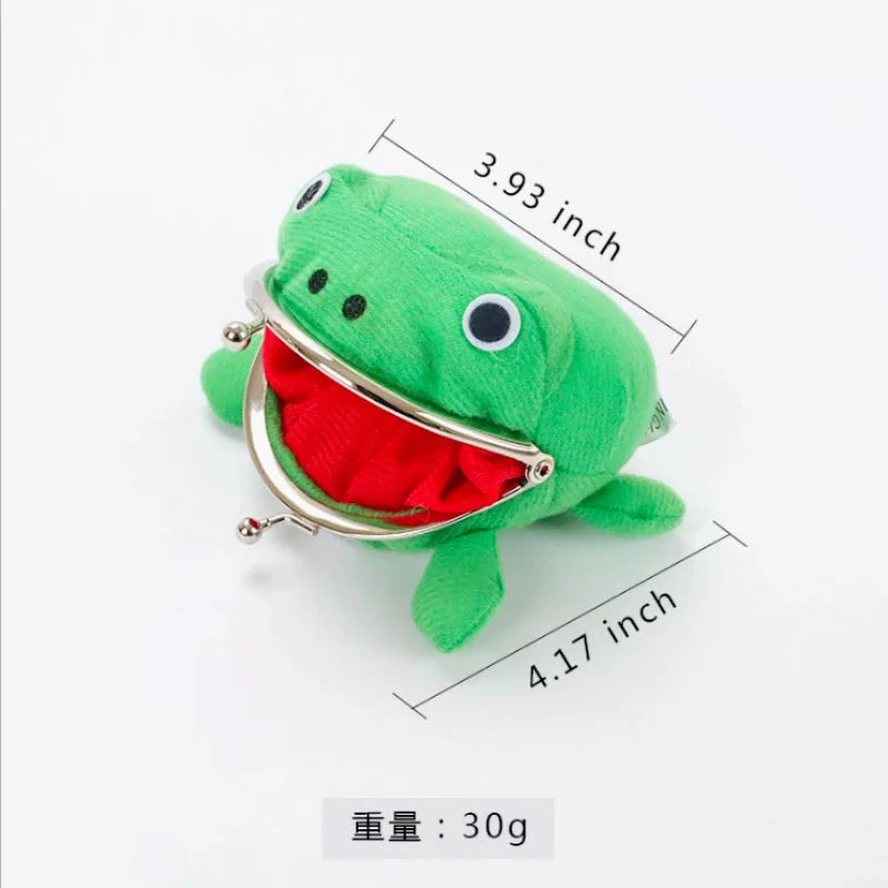 Plush Frog Coin Wallet Anime Ninja Wallet Halloween Role Playing Ninja Theme Party Gift