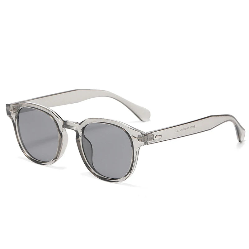 JNPCXI Quality New Retro Round Sunglasses Women Fashion Rivets Decoration Shades UV400 Men Punk Leopard Sun Glasses mbzr