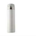 Students Go To School Thermos Cup Creative Bullet Cover Direct Drinking Water Cup Simple Solid Color Durable and Practical mbzr