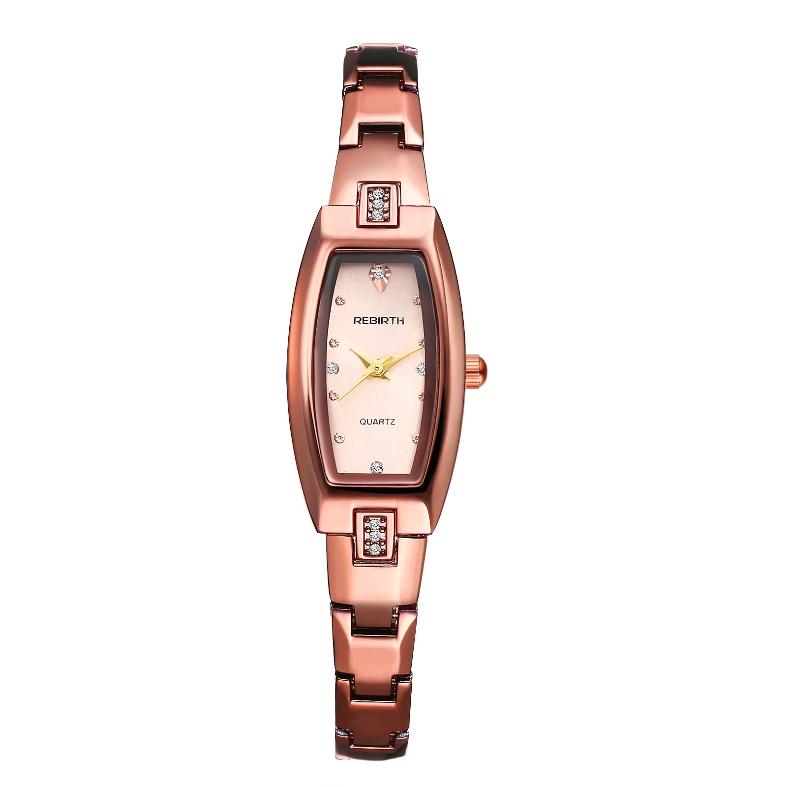 Women Quartz Watch Oval Case Stainless Steel Strap Waterproof Bracelet Watch Diamond Scale Elegant Fashion Valentine's Day Gife mbzr
