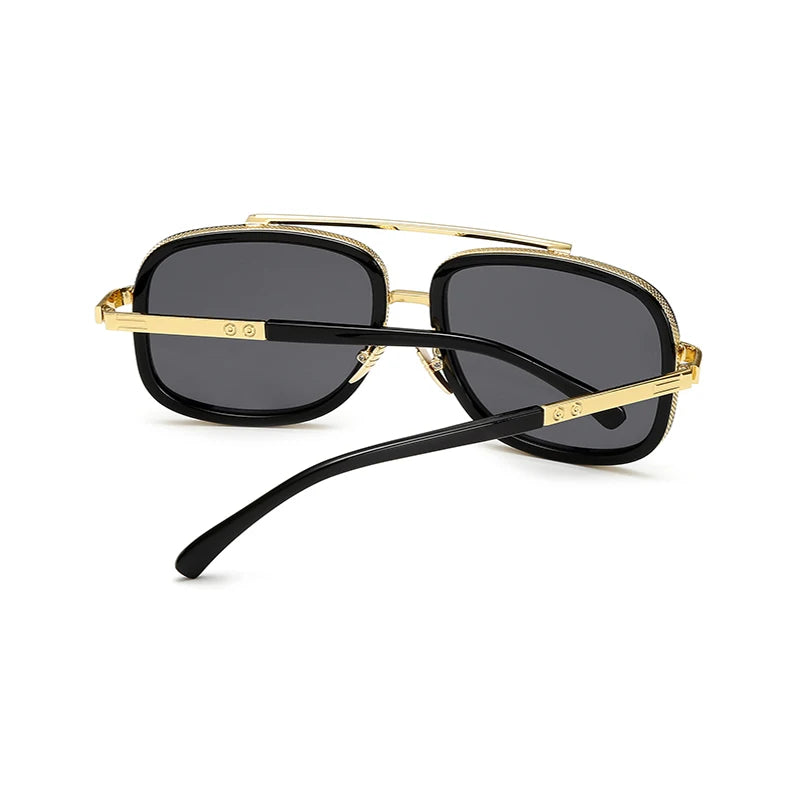 Oversized Mach One Sunglasses Luxury Brand Eyewear Square Retro Oculos