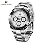 2026 New PD-1644 PAGANI DESIGN Top Brand Men's Sports Quartz Watches Sapphire Stainless Steel 100M Waterproof Luminous Chronograph Luxury Reloj Hombre
