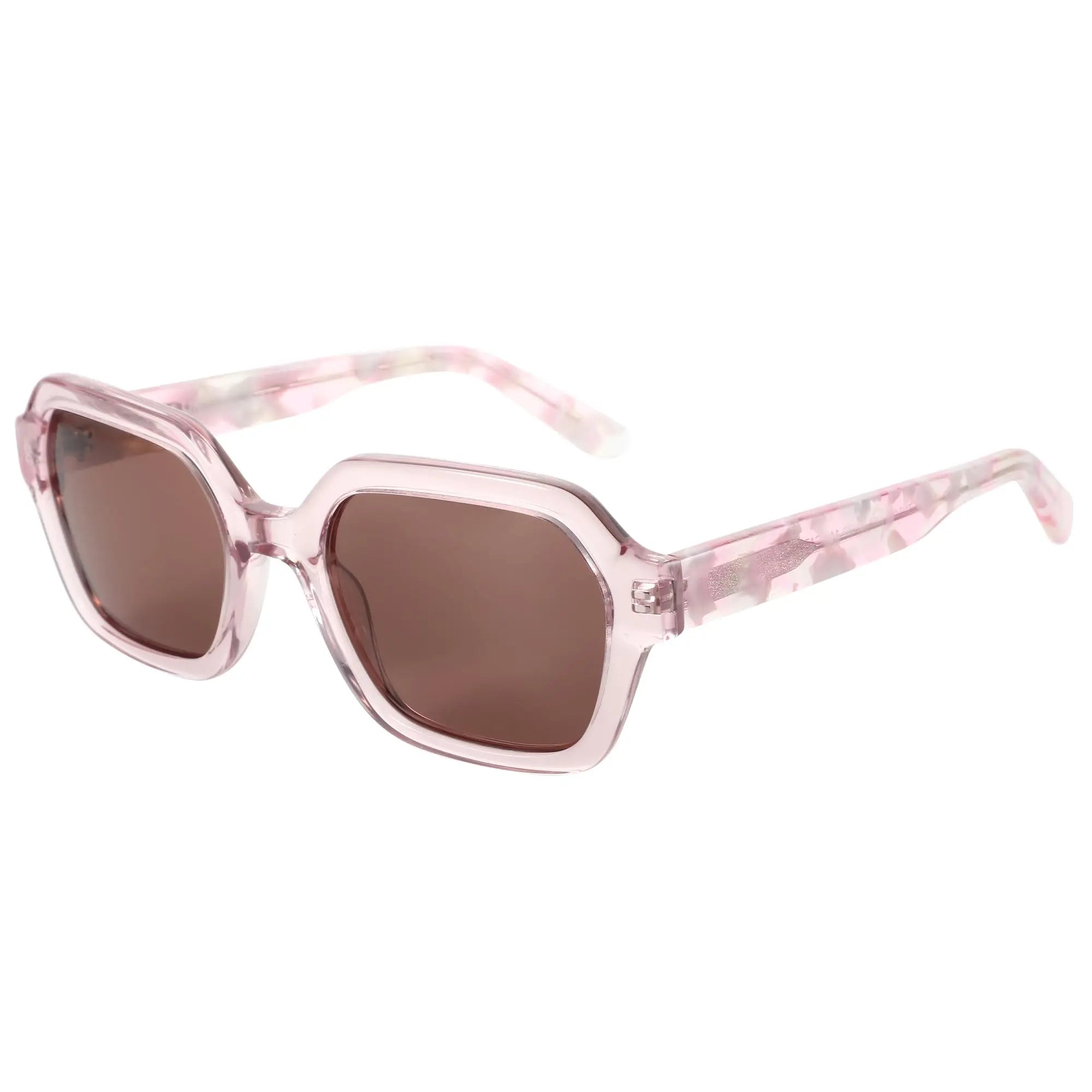ZENOTTIC  Hexagon Handmade Acetate For Women Prescription Sunglasses Polarized UV400 TAC Lenses Retro Eyewear