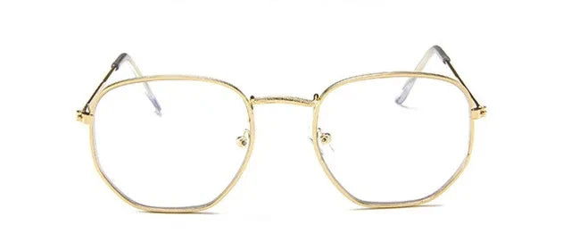 New Metal Men Sunglasses Brand Designer Sun Glasses Vintage Women Female Classic Driving Eyewear Uv400 2023