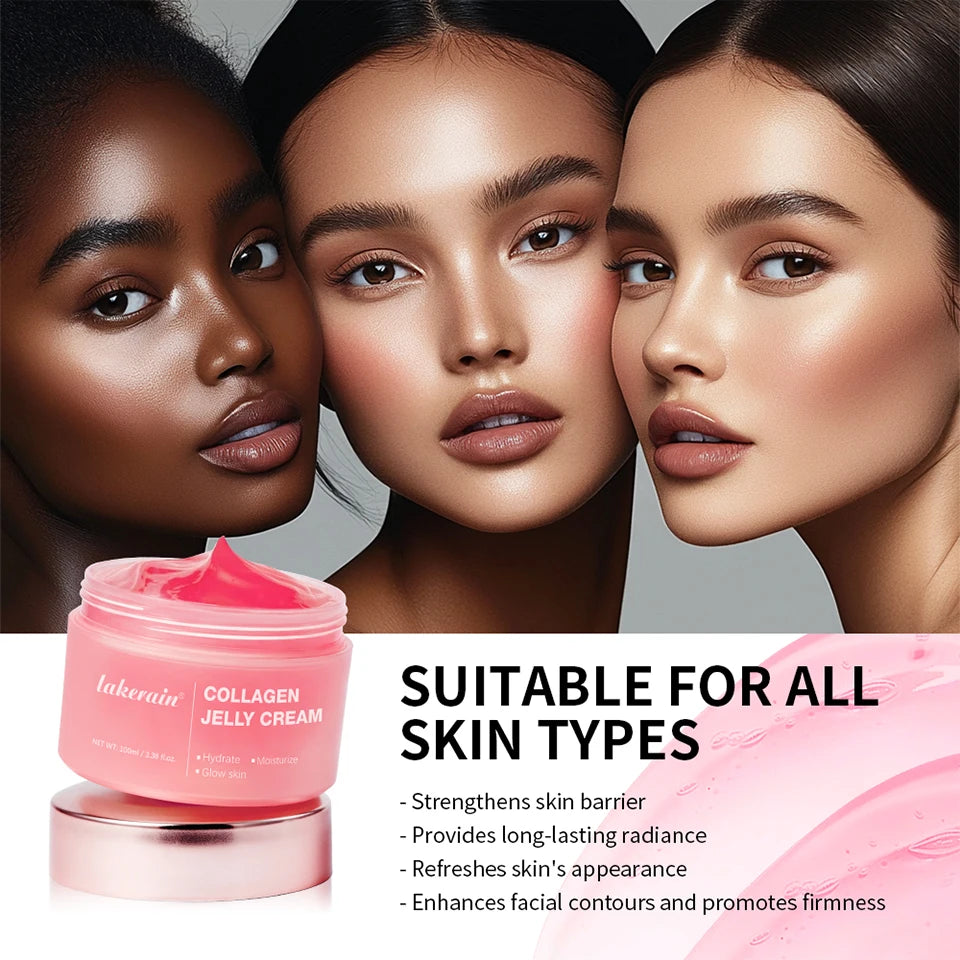 Anti Aging Collagen Face Cream 100ml Niacinamide Moisturizer Hydrating Gel For Tightening Soothing Firmness Skincare mbzr
