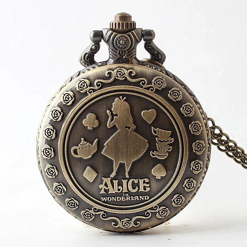 New Arrival Vintage Quartz Pocket Watches for Women Men Kids Analog Pendant Necklace Fob Watch Chriatmas Birthday Gift