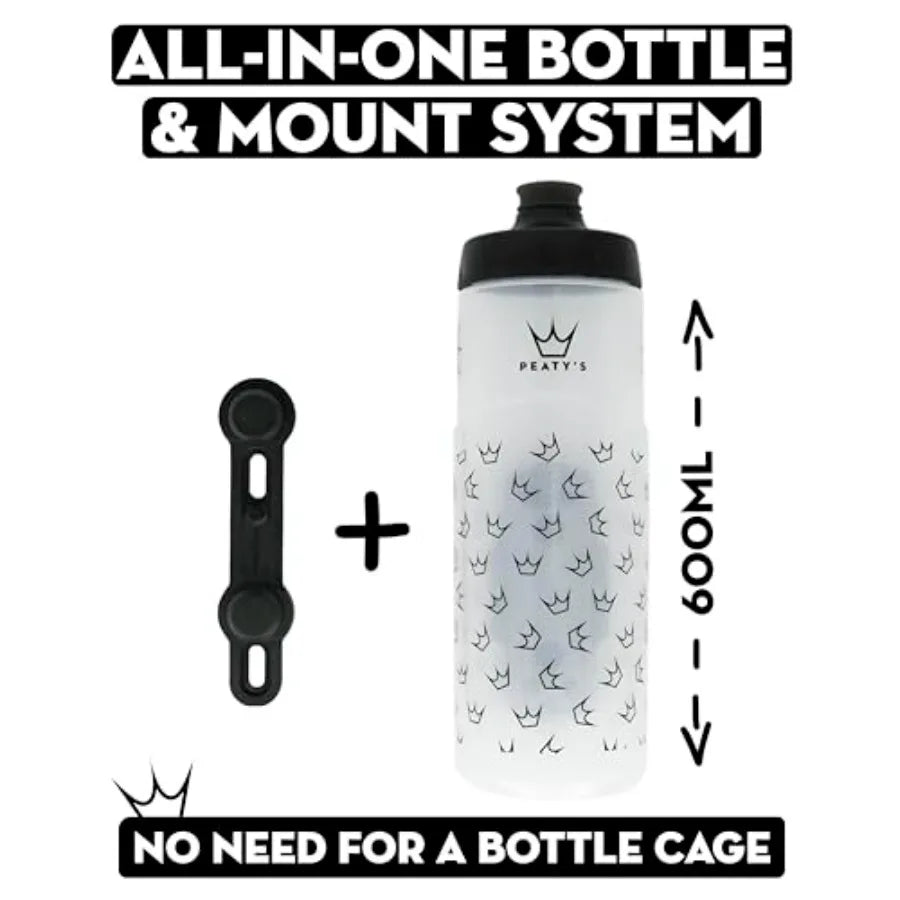 Fidlock Lockin Magnetic Bike Water Bottle and Mount, /, 600 ml/ 20 oz mbzr