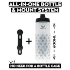 Fidlock Lockin Magnetic Bike Water Bottle and Mount, /, 600 ml/ 20 oz mbzr