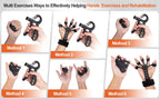 Adjustable Hand Gripper 5Pcs Grip Trainer Kit Finger/Hand Strength Muscle Build Fitness mbzr