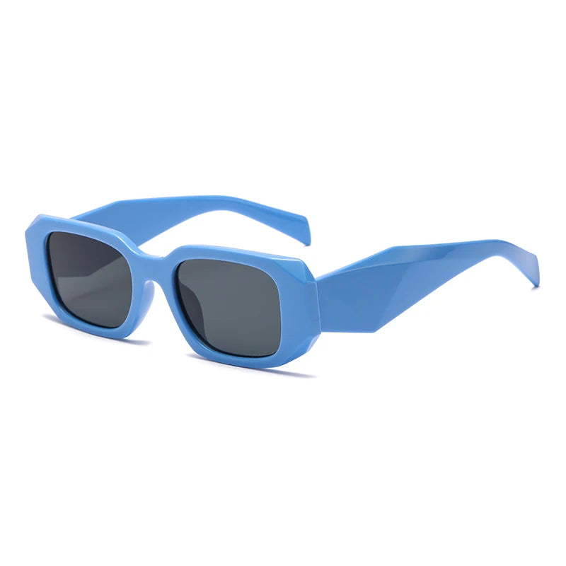 Vintage Small Square Gradient UV400 Sunglasses Women