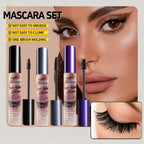 3-Pack Volumizing Mascara Set Includes three different brush heads, waterproof, long-lasting, creates thicker lashes. mbzr