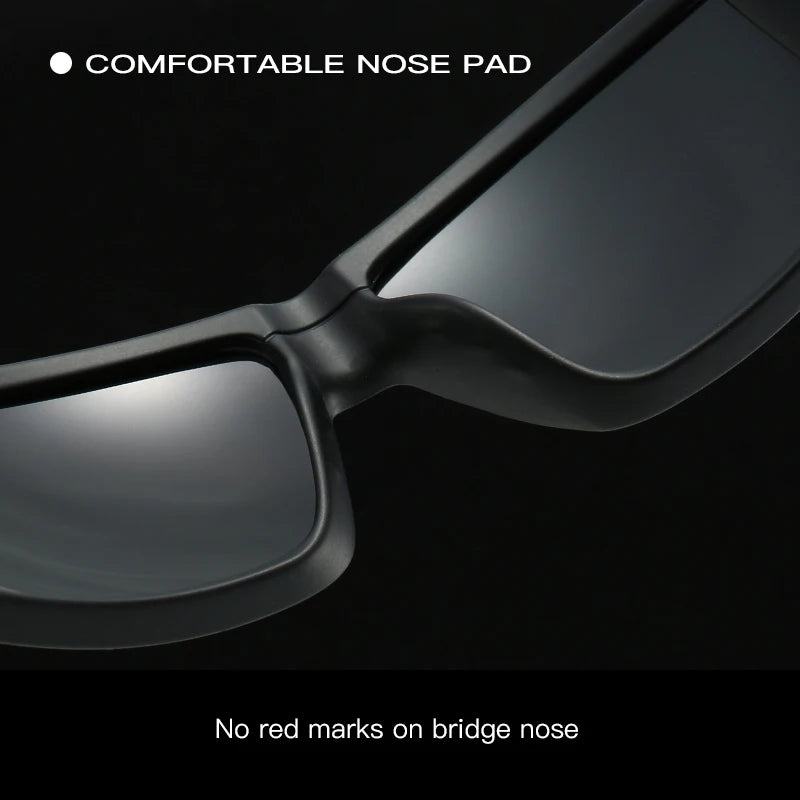 Sports Polarized Sunglasses with UV400 Protection for Cycling Running and Hiking Anti Glare and Durable Frame for Men and Women mbzr