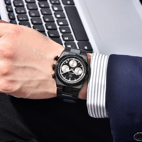 2026 New BENYAR Men's Watches Top Brand Luxury Speed Sports Chronograph Quartz Watch For Men Luminous Waterproof Stainless Steel Man Gift Clock