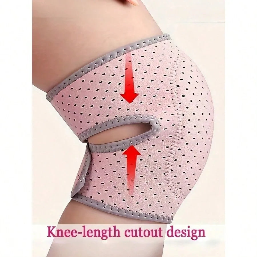 1pc Thick-Textured EVA Foam Knee Pads, Suitable For Yoga, Tennis, Dance, Hiking, Cycling, And Other Sports. Breathable And Lightweight Design (Packaged Individually). mbzr