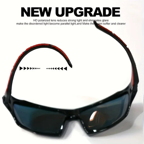 1Pc men's sports sunglasses UV protection, fishing driving sunglasses, unisex outdoor sports sunglasses sunglasses