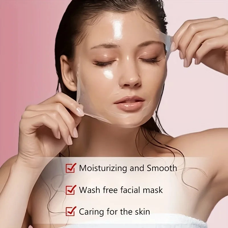 50g Biotin Collagen Day & Night Mask, Hydrates, Keeps Skin Moist And Plump, Firms Skin, Brightens Complexion, Smooths Skin, Makes Skin Look Younger. Suitable for Daily Use And Holiday Gifts, Giving Her A Beautiful Face mbzr