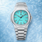 2026 New PAGANI DESIGN 40MM Luxury Ice Blue Automatic Watch For Men Sapphire crystal Waterproof Mechanical Wristwatch Men Business Gift