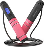 Smart Digital Jump Rope with Counter & Timer Adjustable Speed for Fitness Tangle-Free mbzr