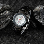Fashion Multifunctional Alien Y2k Quartz Watch Mens Six Needles Dial Unique Special Blade Creative Alien Shape Fashion Men Watch Clock mbzr