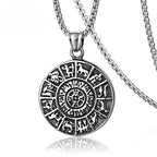 2025 New Hip Hop Retro Titanium Steel Necklace Stainless Steel Claw Totem Pendant
