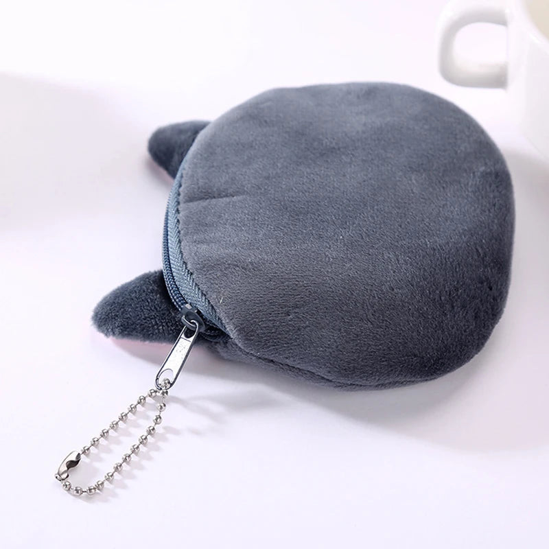 Cartoon Kids Girls Coin Purse Cute Cat Plush Wallet Women Girls Change Purse Bag Mini Money Coin Key Wallets Pouch Children Gift