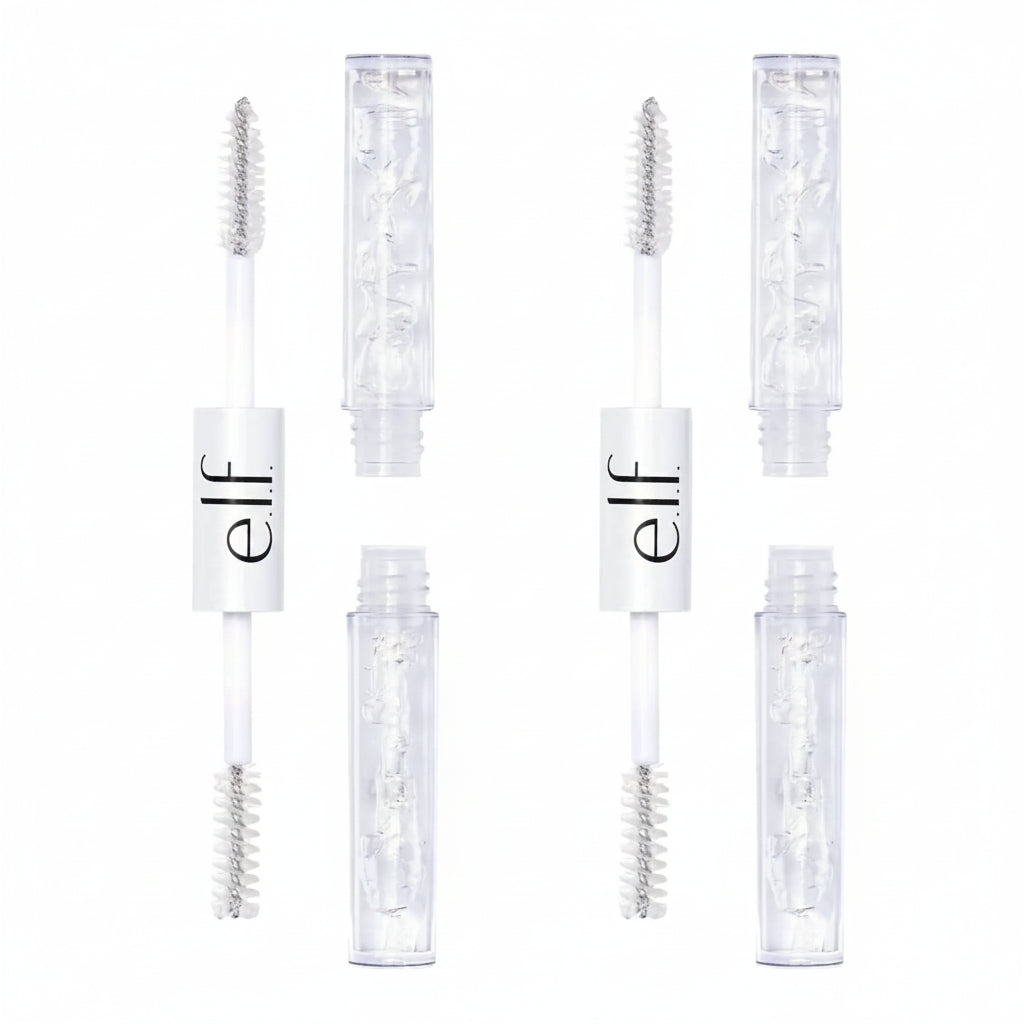 Clear Lash & Brow Mascara Gel, Dual-Sided Flexible Hold, Long-Lasting Clear Formula for Natural Brows & Defined Lashes mbzr