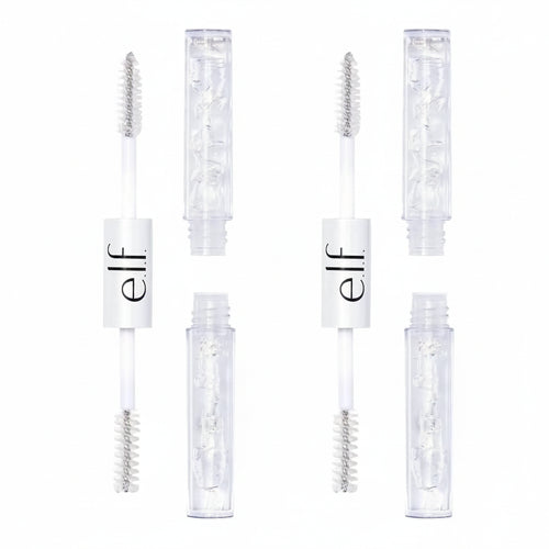 Clear Lash & Brow Mascara Gel, Dual-Sided Flexible Hold, Long-Lasting Clear Formula for Natural Brows & Defined Lashes mbzr