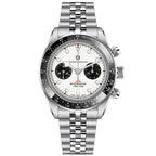 PAGANI DESIGN Men Watches New Pink BB Panda Dial Chronograph Fashion Luxury Quartz Watch For Men VK64 Movt Waterproof Watch 2026