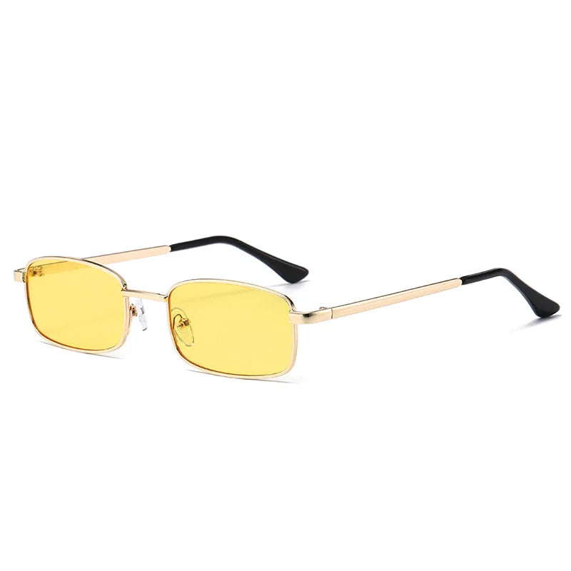 New Small Square Sunglasses - Stylish Metal-framed Sunglasses - Uv Protection1008