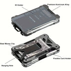 RFID Aluminum Metal Card Holder Minimalist Wallet Unisex