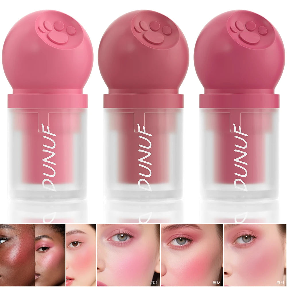 Liquid Blush Cheek Tint Cheek Matte High Pigmented Long Lasting Transfer-proof Multi-use Natural Flush No Cakey US Stock Y2K mbzr