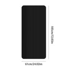 Yoga Mat Non Slip Exercise Mat Thick Solid Color Fitness Mat Yoga Workout Mat Multi-Function for Home Gym mbzr