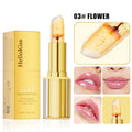 Color Changing Lipstick,Gold Crystal Ph Lipstick Color Changing,Long Lasting 24 Hours Moisturizing Glossy Shine Lip Gloss mbzr