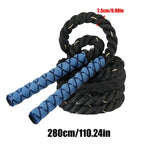 Heavy Jump Rope Strength Training Skipping Rope 0.98 Inch Body Shaping Jumpropes For Women Men Portable Gym Workout Equipment mbzr