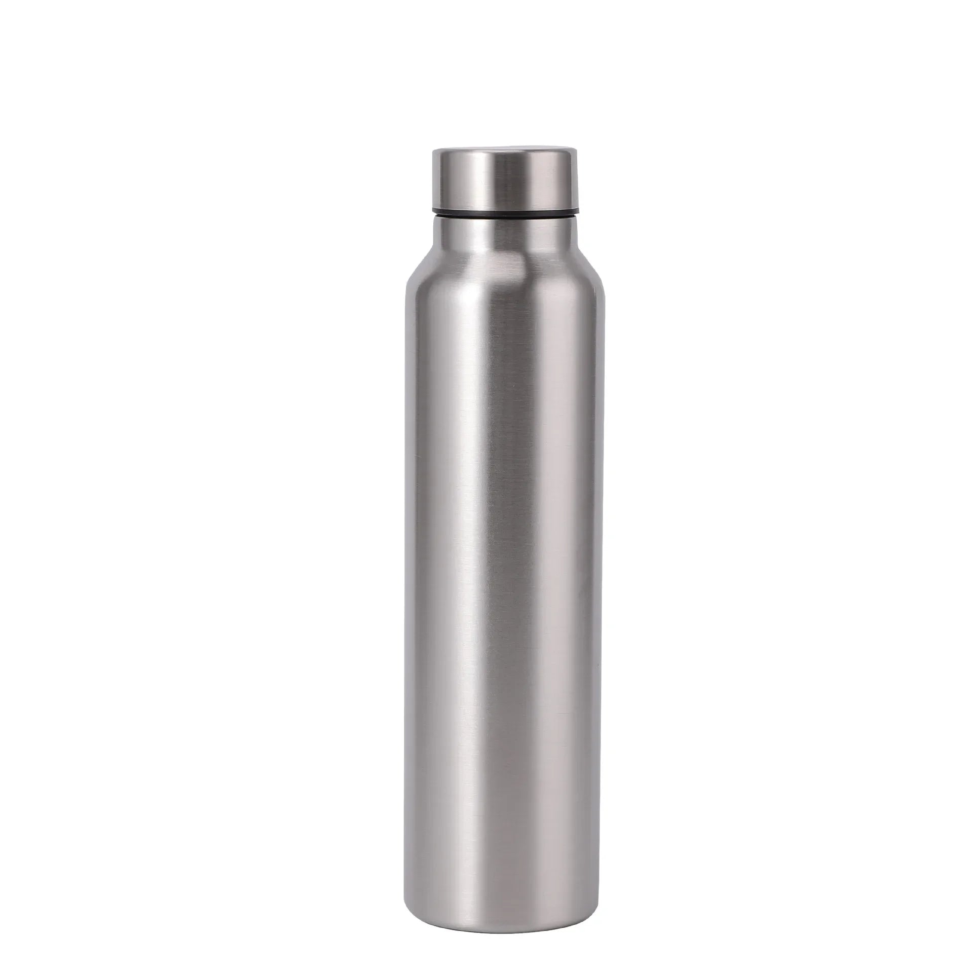 High Quality 1000ml Stainless Steel Sports Water Bottle Single-layer Rugged Metal Flask Drinkware mbzr