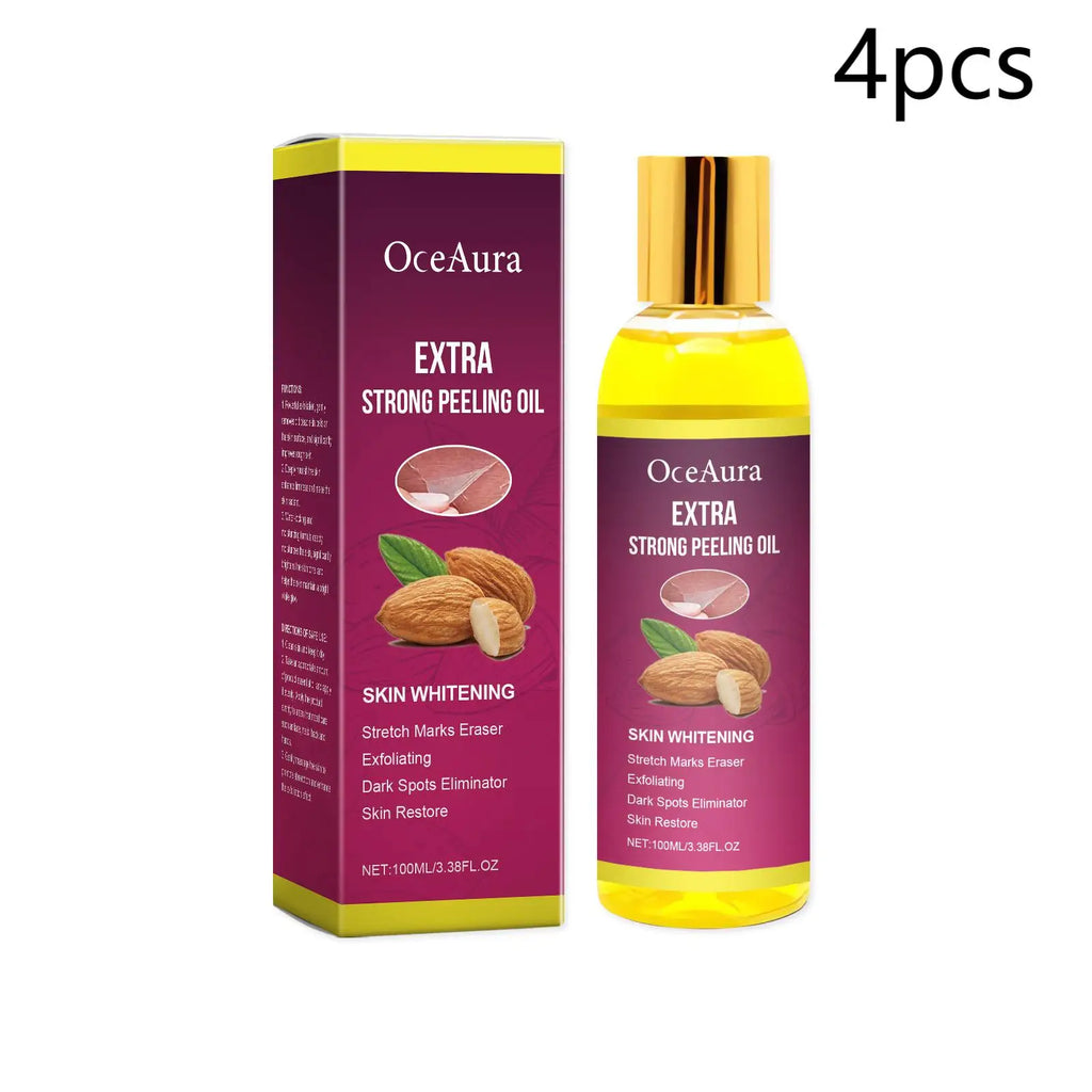 Body Exfoliating Oil, Cleansing & Nourishing Dry Skin Care, Polishing Treatment for Glowing Skin mbzr