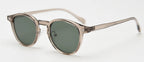 Peekaboo Unisex Polarized Sunglasses Retro Women Korean Style Ultralight Round Sun Glasses for Men TR90 Green Brown 2024 Gift