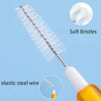 60pcs/box Interdental Brushes Dental Teeth Cleaning Orthodontics Oral Care Toothpick Dental Tool Floss Orthodontic Tooth Brush mbzr