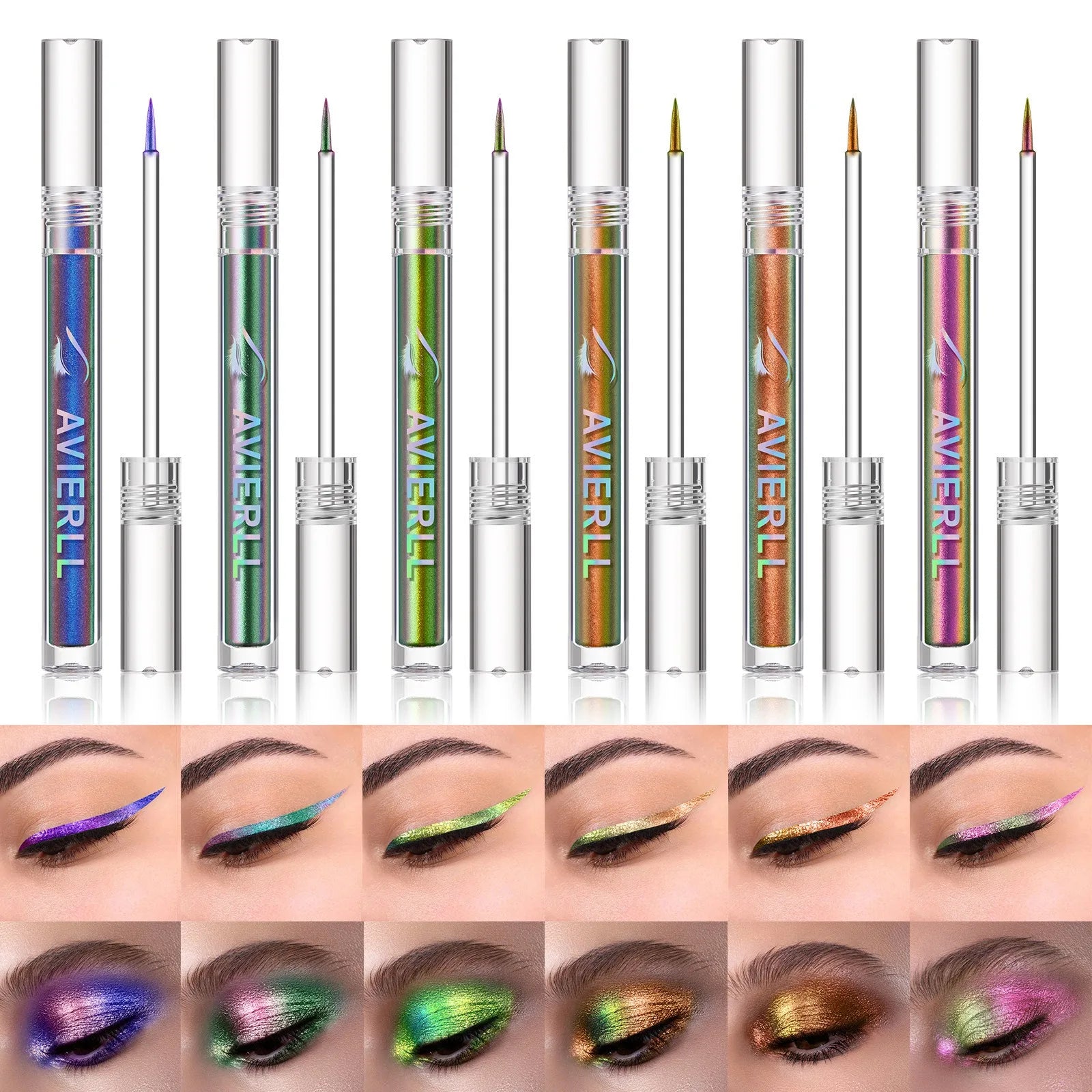 Glitter Chameleon Multichrome Eyeliner Pen – Metallic mbzr