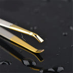 1/5PCS High Quality Make Up Tools Pince Epiler Eyebrow Tweezer Stainless Steel Slant Tip Eyes Tweezer Clip For Face Hair Removal mbzr